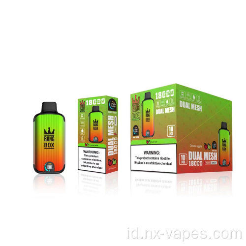Kotak Bang Bang Disposable Disposable Box 18000 Puffs Pod